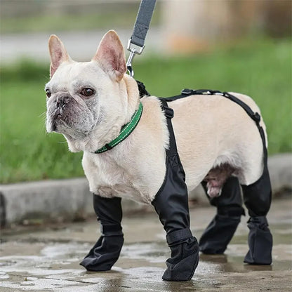 Botas Impermeables para Perros – Protección Antideslizante y Transpirable para Patas en Paseos y Exterior